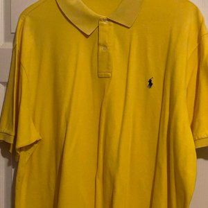 Yellow Ralph Lauren Polo Shirt